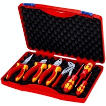 Tool box 'RED' electric set 2 - 7 pieces — Buy in Cyprus with Fast Delivery