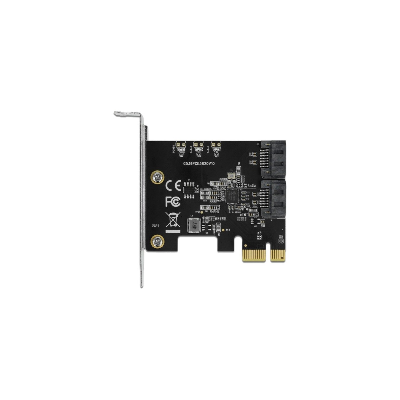 2 Port SATA PCI Express Cards, Adapter - 2 Port SATA PCI Express Cards, Adapter — Buy in Cyprus with Fast Delivery