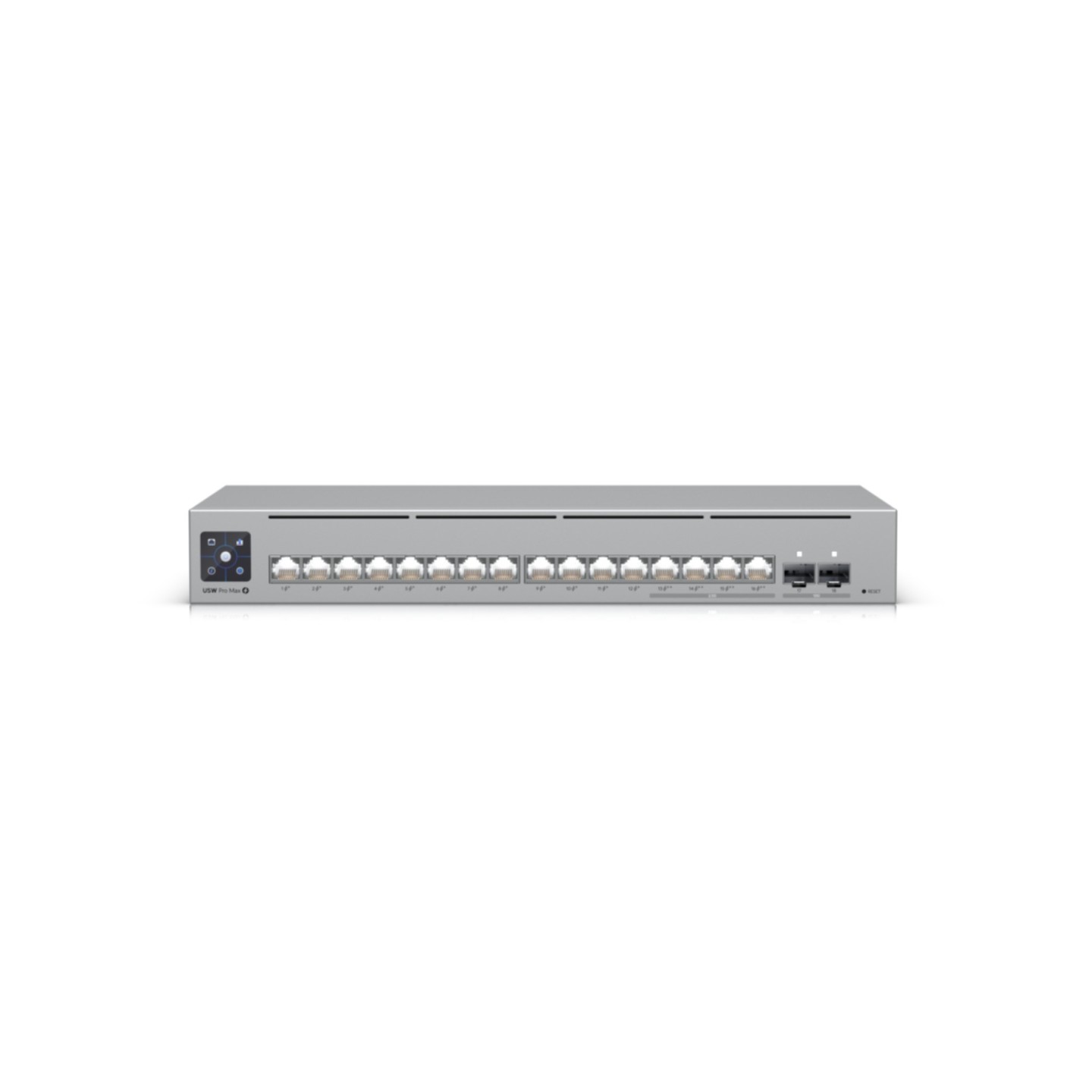Ubiquiti UniFi Switch - USW-PRO-MAX-16-POE - 16-Port Gigabit Managed PoE, Gray, 84 Gbps — Buy in Cyprus with Fast Delivery