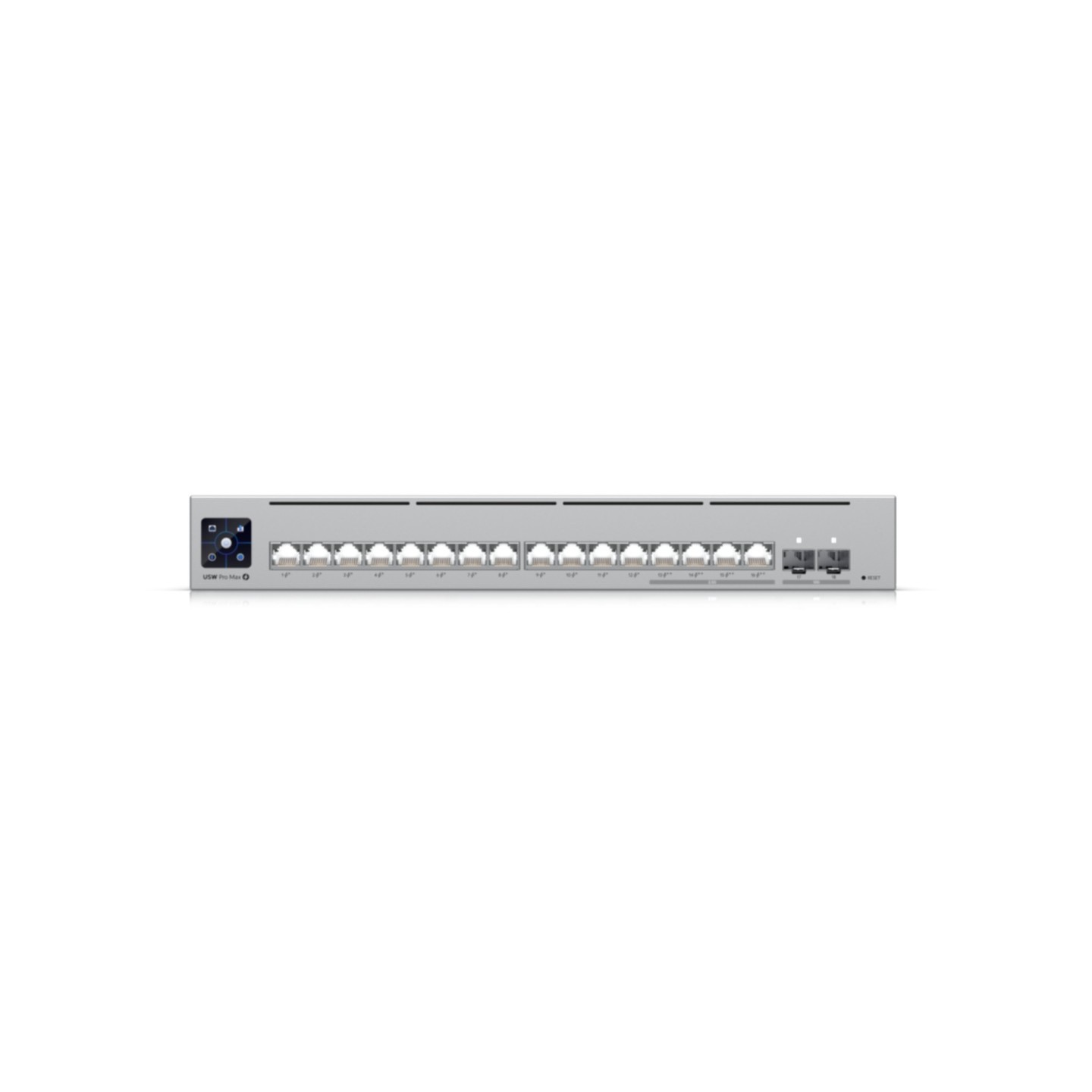 Ubiquiti UniFi Switch - USW-PRO-MAX-16-POE - 16-Port Gigabit Managed PoE, Gray, 84 Gbps — Buy in Cyprus with Fast Delivery