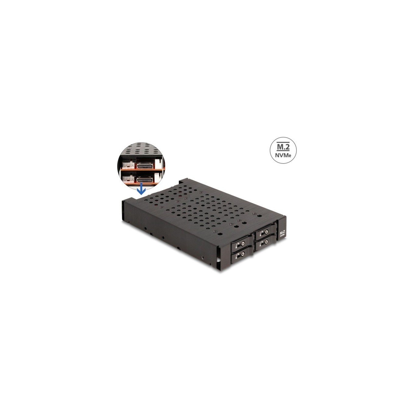 3.5'' Removable Frame for 4 x M.2 NVMe SSD - 4 x M.2 NVMe SSD — Buy in Cyprus with Fast Delivery