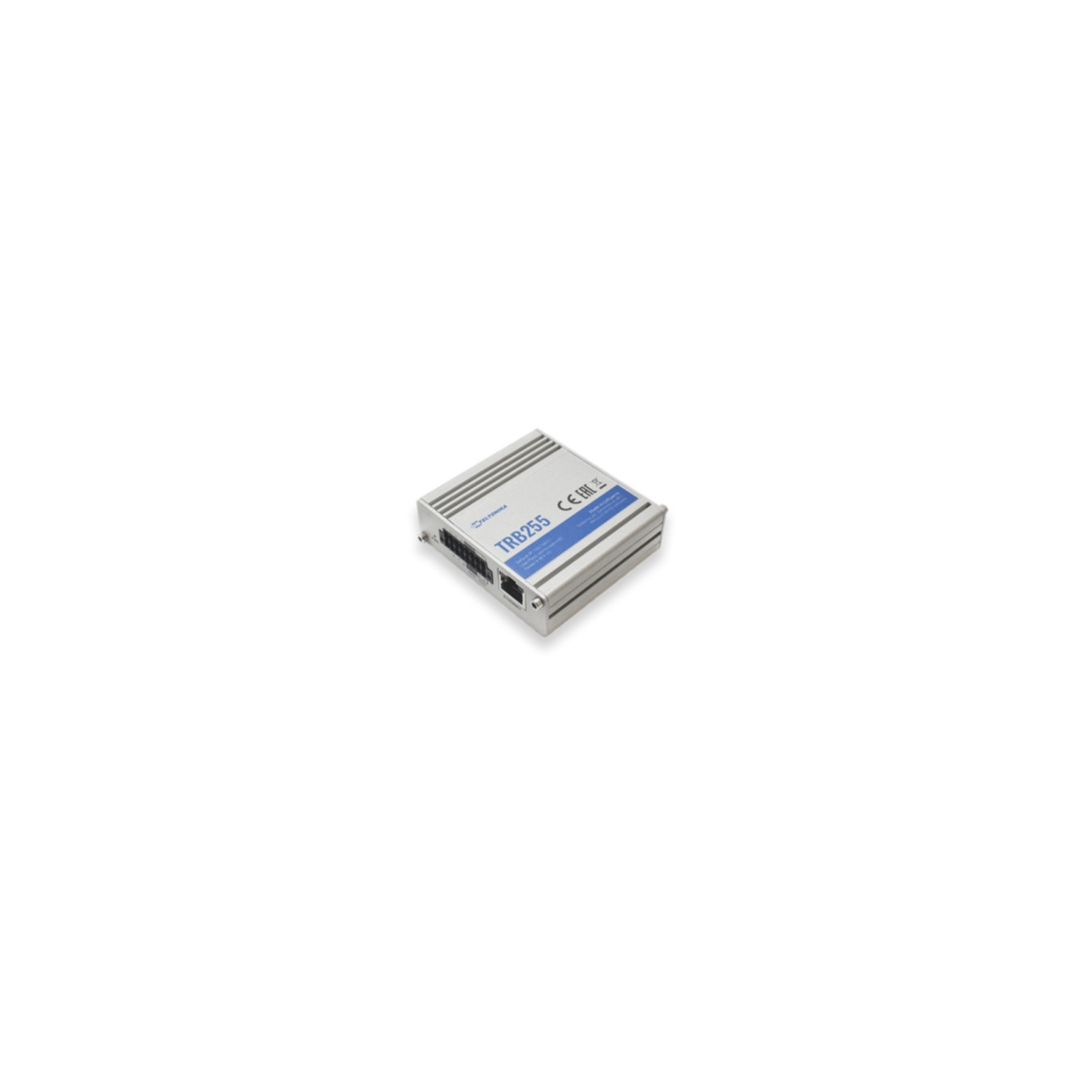 Teltonika TRB255 Gateway - Industrial Cellular Serial Router - Grey, RS-232/485, 1x RJ45, SNMP, -40–75°C