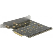 PCIe Card - 4x internal M.2 B with RAID, RAID card — Buy in Cyprus with Fast Delivery