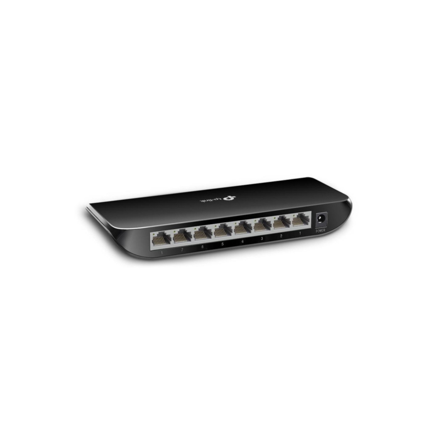 TP-Link 8-Port Gigabit Switch - TL-SG1008D - Unmanaged, Desktop/Wall-mount, 10/100/1000 Mbps