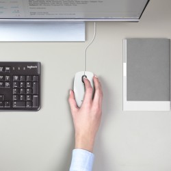 Buy Logitech M100 Wired Optical Mouse - 910-006764 - White, USB-A, 1000 DPI, Amb... in Cyprus, Nicosia, Limassol, Larnaka, Pafos