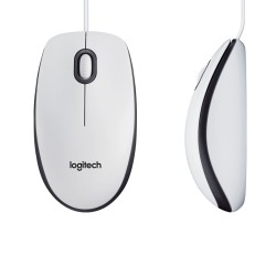 Buy Logitech M100 Wired Optical Mouse - 910-006764 - White, USB-A, 1000 DPI, Amb... in Cyprus, Nicosia, Limassol, Larnaka, Pafos