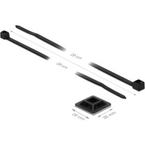 Mounting Base 20 x 20 mm with Cable Tie - L 200 x W 2.5 mm — Buy in Cyprus with Fast Delivery
