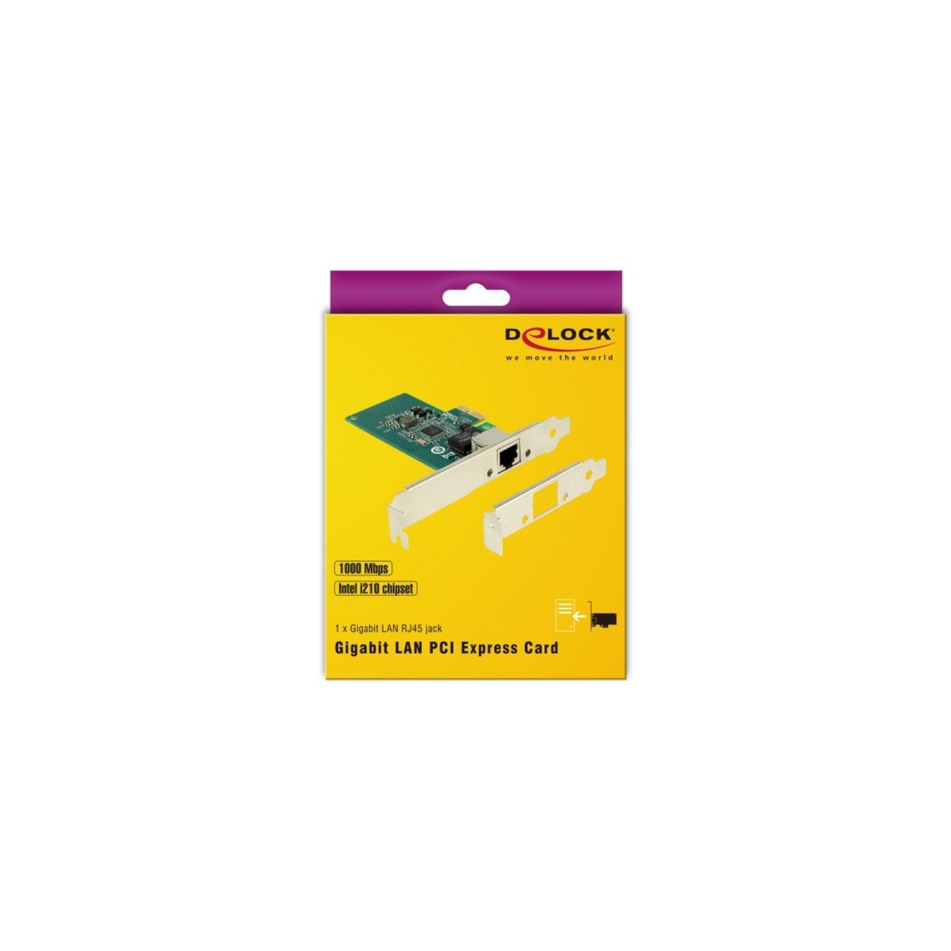 PCIe to 1 x Gigabit LAN, LAN-Adapter - 1 x Gigabit LAN — Buy in Cyprus with Fast Delivery