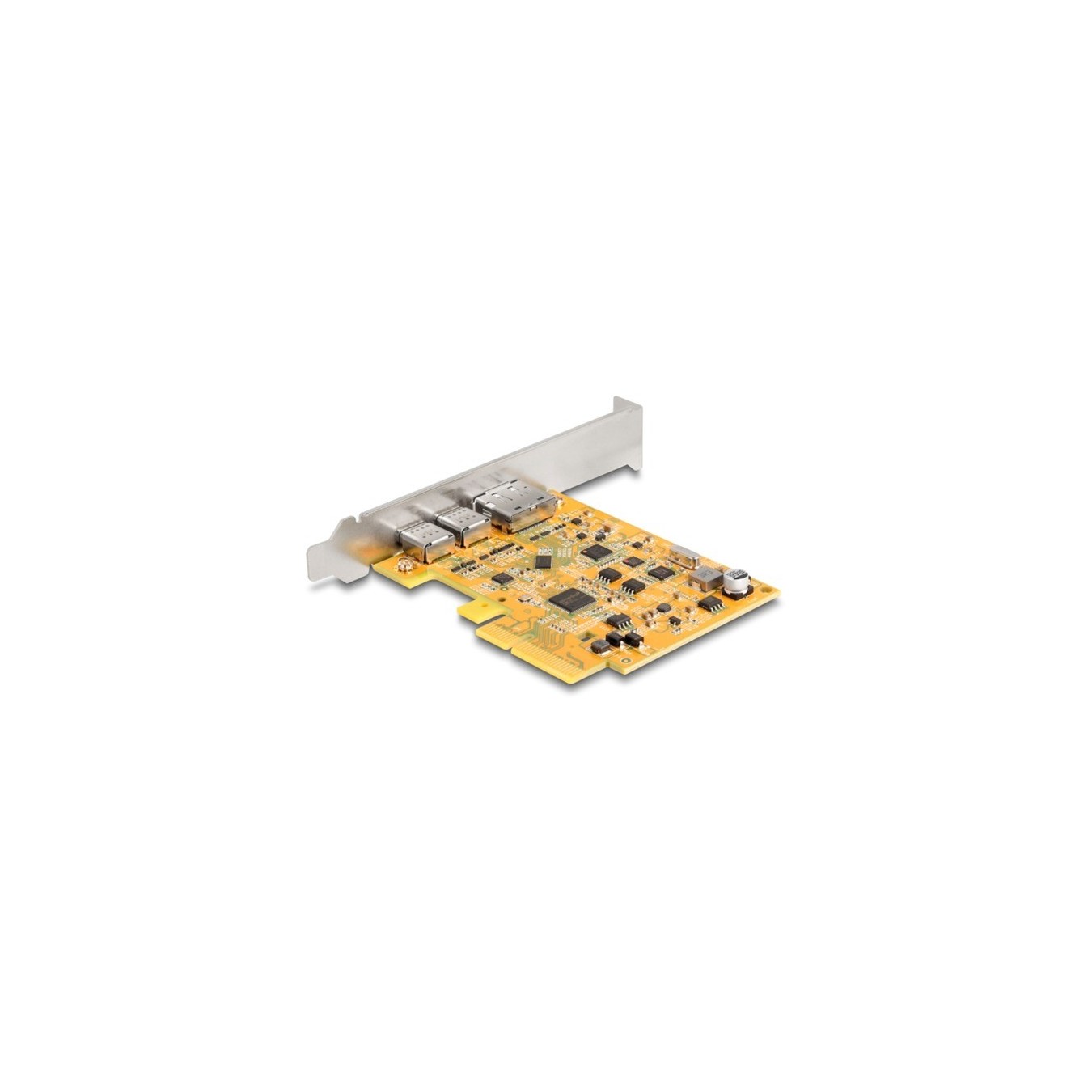PCIe x4 Card - 1x external USB-C 10 Gbit/s + 1x external USB-C DP Alt Mode, USB Controller — Buy in Cyprus with Fast Delivery