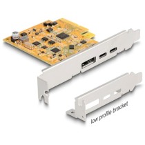 PCIe x4 Card - 1x external USB-C 10 Gbit/s + 1x external USB-C DP Alt Mode, USB Controller — Buy in Cyprus with Fast Delivery