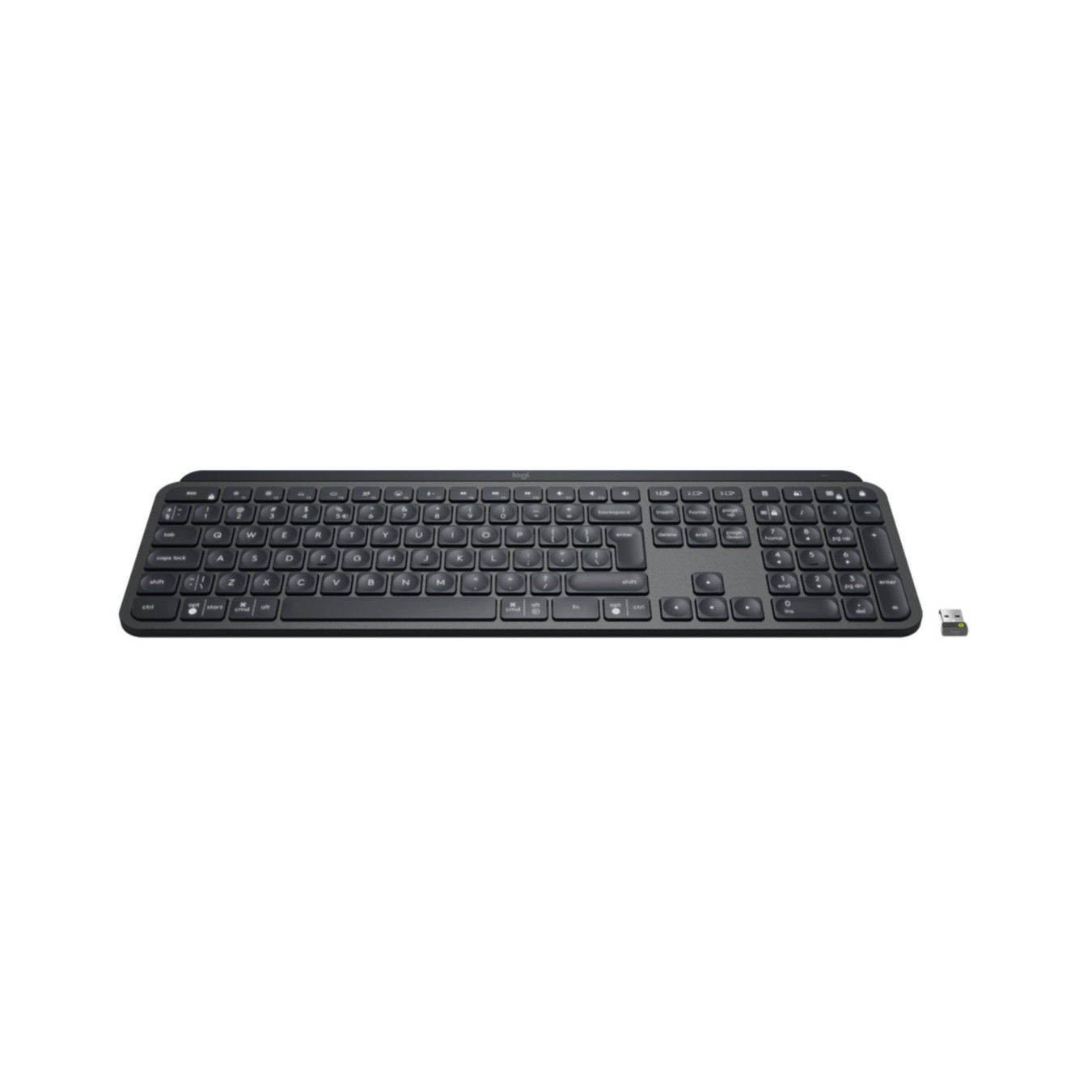 Logitech MX Keys for Business - 920-010251 - Wireless Illuminated Keyboard, Graphite, US Layout