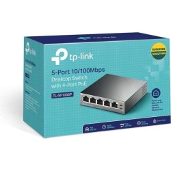 Buy TP-Link TL-SF1005P - 5-Port Fast Ethernet Unmanaged Switch - 4x PoE (IEEE 80... in Cyprus, Nicosia, Limassol, Larnaka, Pafos