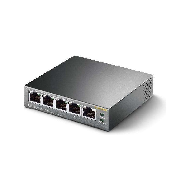 Buy TP-Link TL-SF1005P - 5-Port Fast Ethernet Unmanaged Switch - 4x PoE (IEEE 80... in Cyprus, Nicosia, Limassol, Larnaka, Pafos
