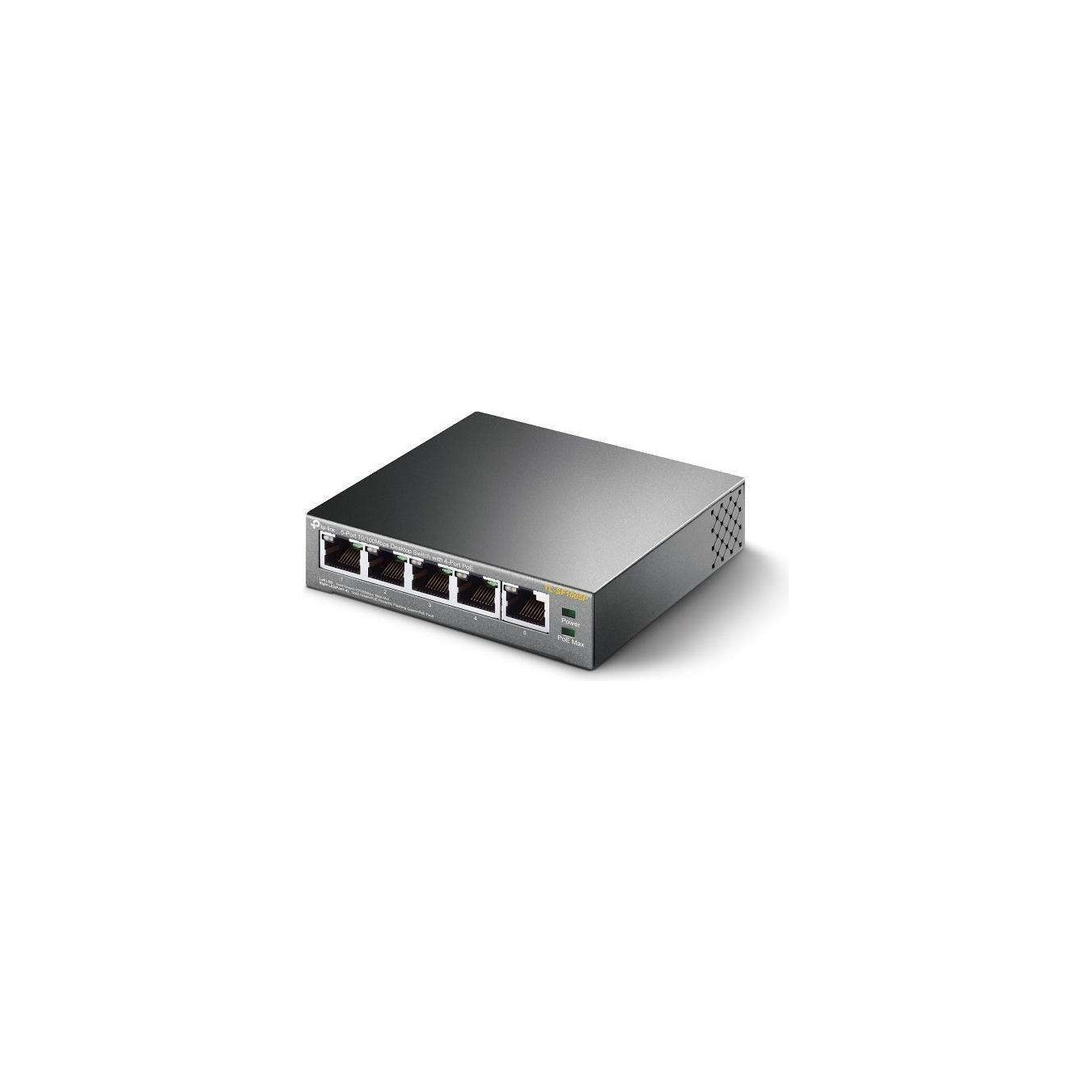 TP-Link TL-SF1005P - 5-Port Fast Ethernet Unmanaged Switch - 4x PoE (IEEE 802.3af), Desktop — Buy in Cyprus with Fast Delivery