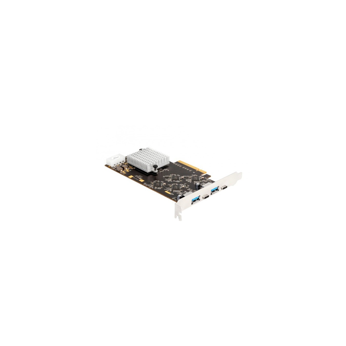 PCI Express x8 - 2x USB 3.2 Gen 2x2 Type C + 2x USB 3.2 Gen 1 Type A, USB Controller — Buy in Cyprus with Fast Delivery