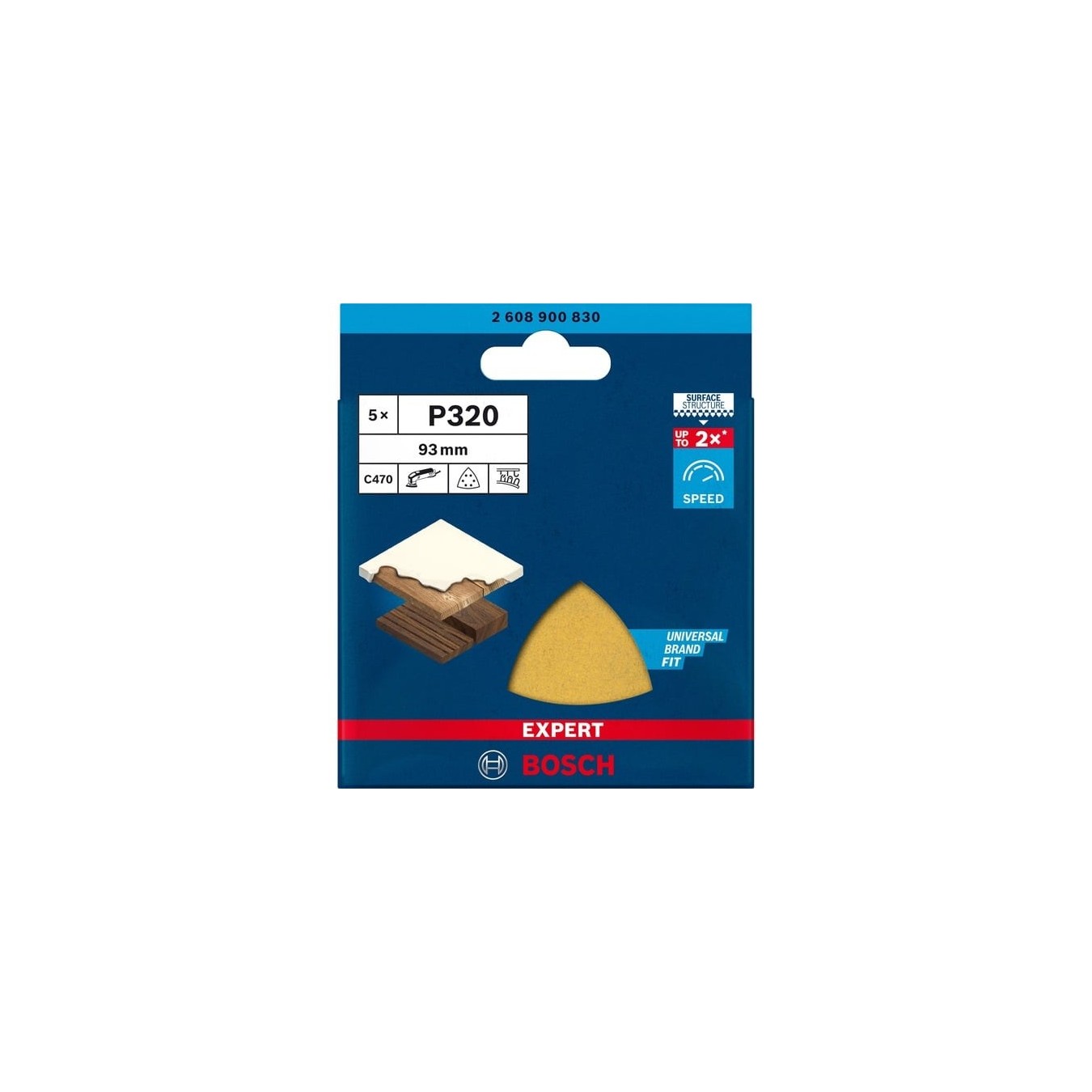 Expert Sandpaper - C470 - 93mm, K320 — Buy in Cyprus with Fast Delivery