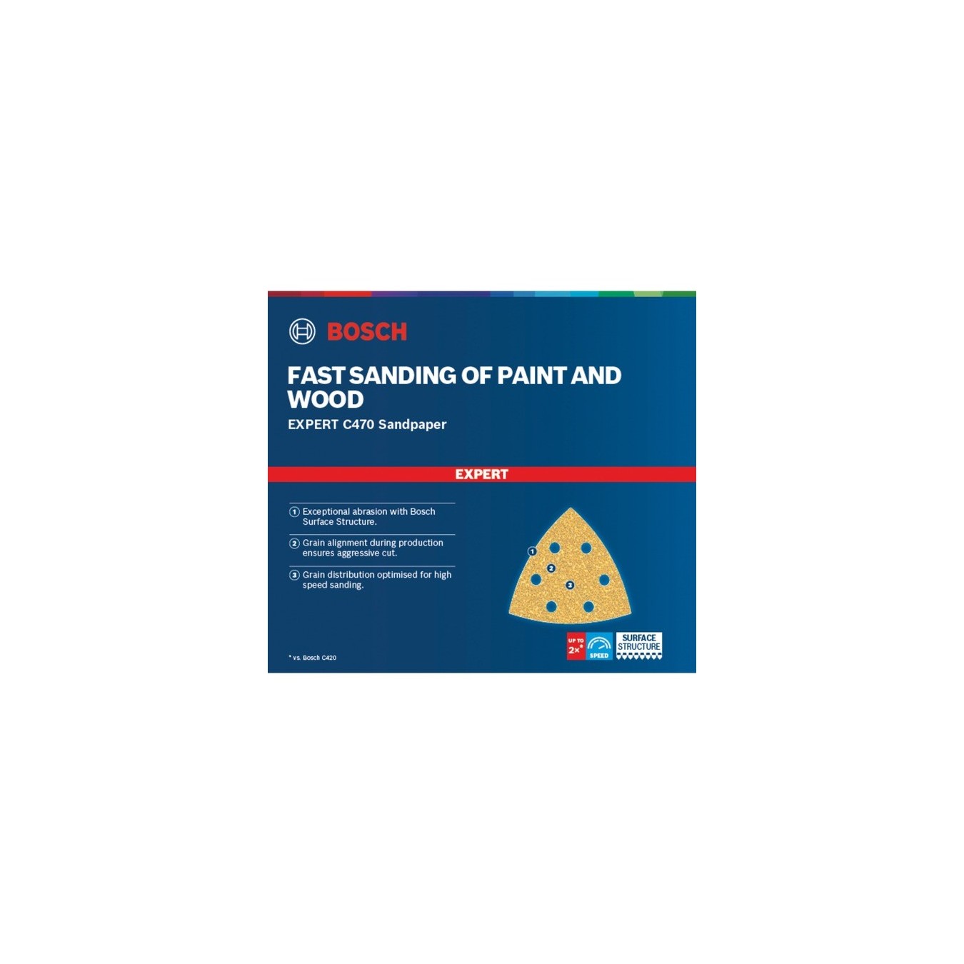 Expert Sandpaper - C470 - 93mm, K320 — Buy in Cyprus with Fast Delivery