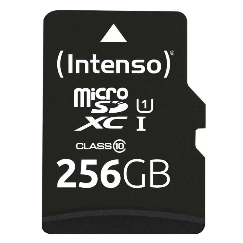 Buy Intenso microSD Performance - 3424492 - 256GB Class 10 UHS-I U1, Black, SD A... in Cyprus, Nicosia, Limassol, Larnaka, Pafos