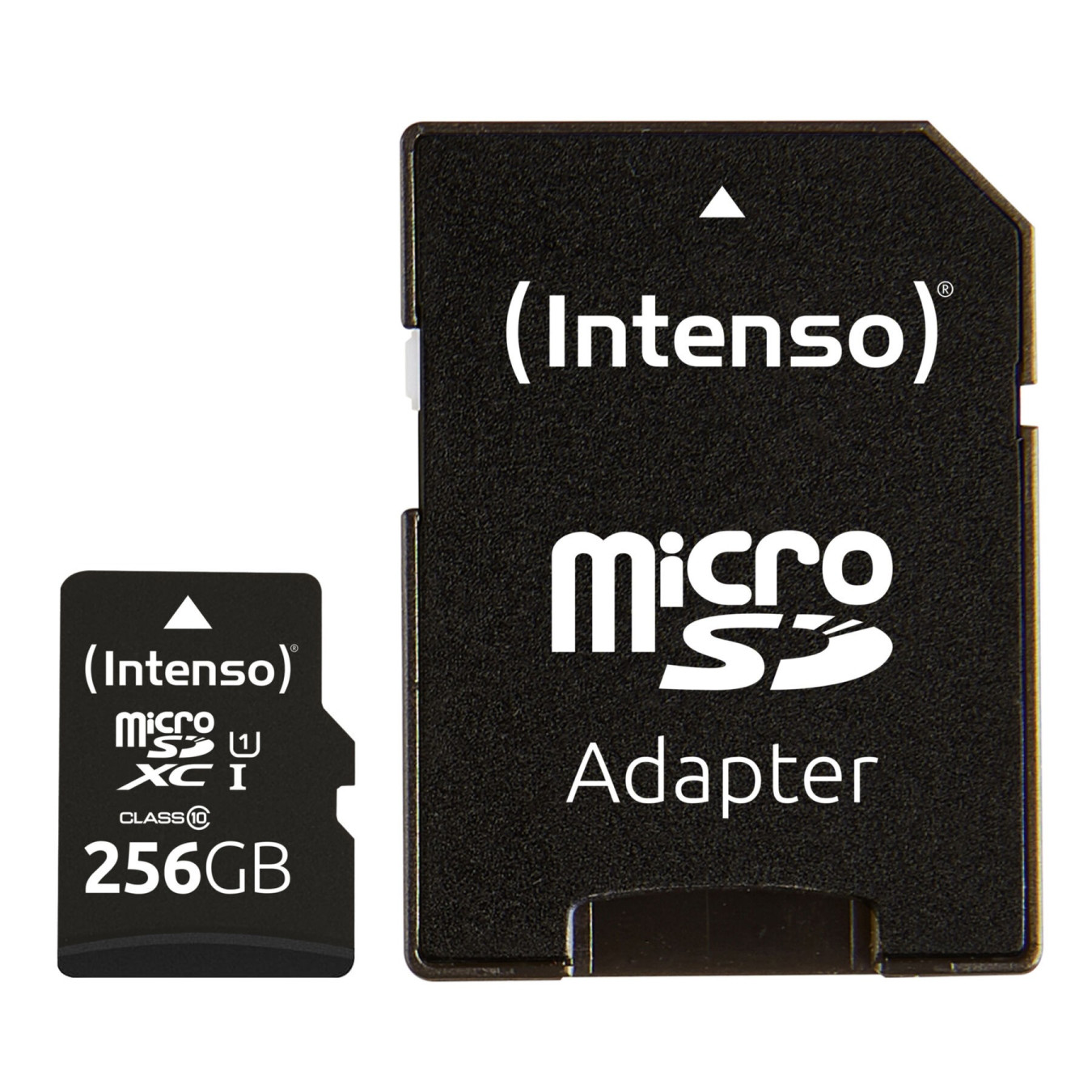 Intenso microSD Performance - 3424492 - 256GB Class 10 UHS-I U1, Black, SD Adapter — Buy in Cyprus with Fast Delivery