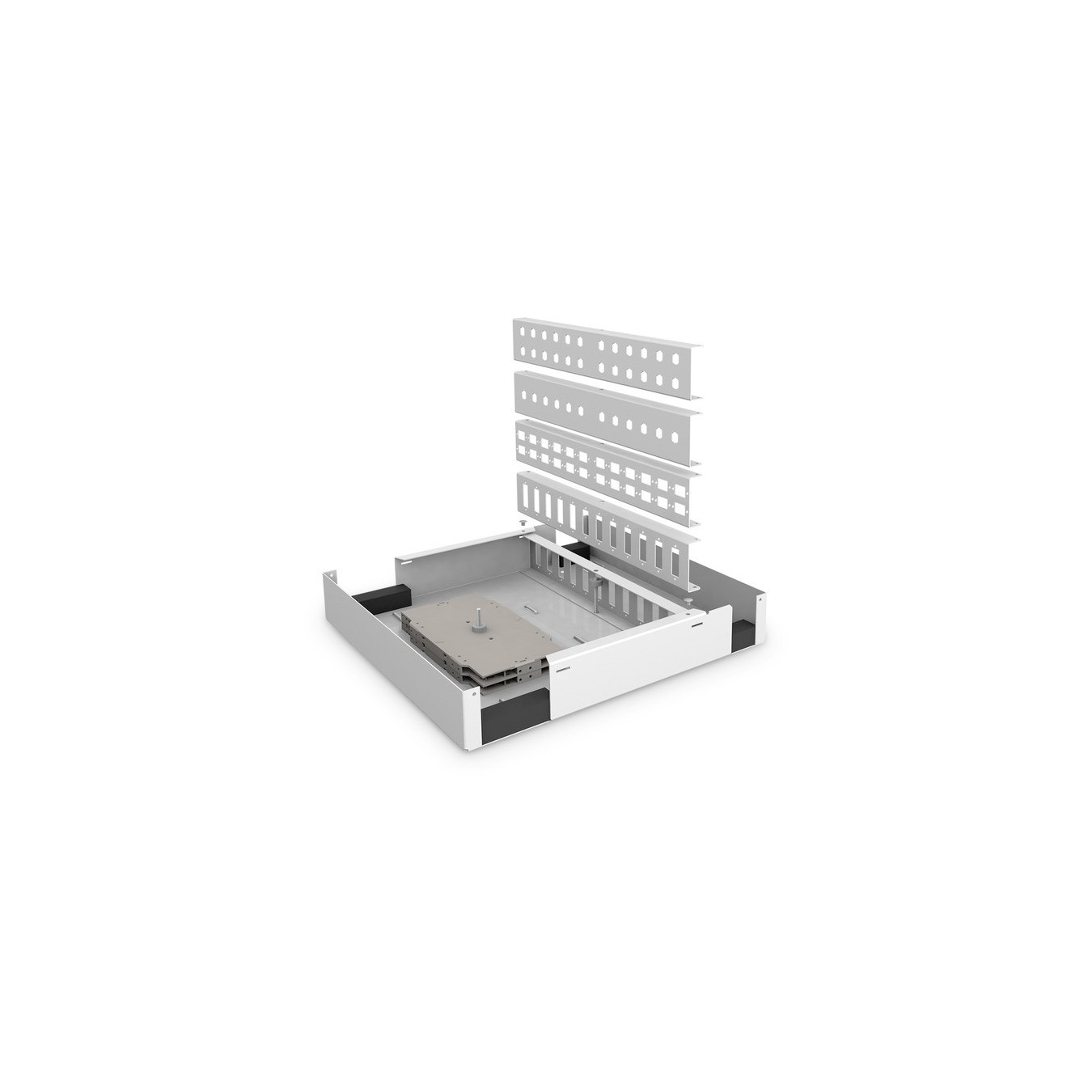 LWL Unibox - splice box for wall mounting, medium, housing — Buy in Cyprus with Fast Delivery
