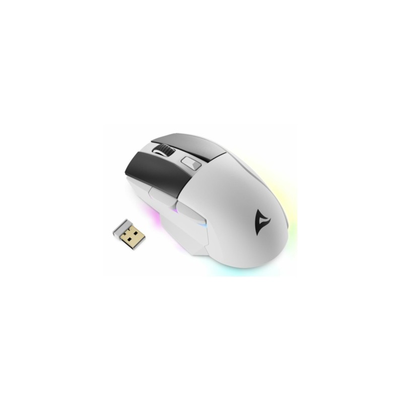 Sharkoon Skiller SGM50W White Gaming Mouse 6400 DPI RGB Dock (Boxed) — Buy in Cyprus with Fast Delivery