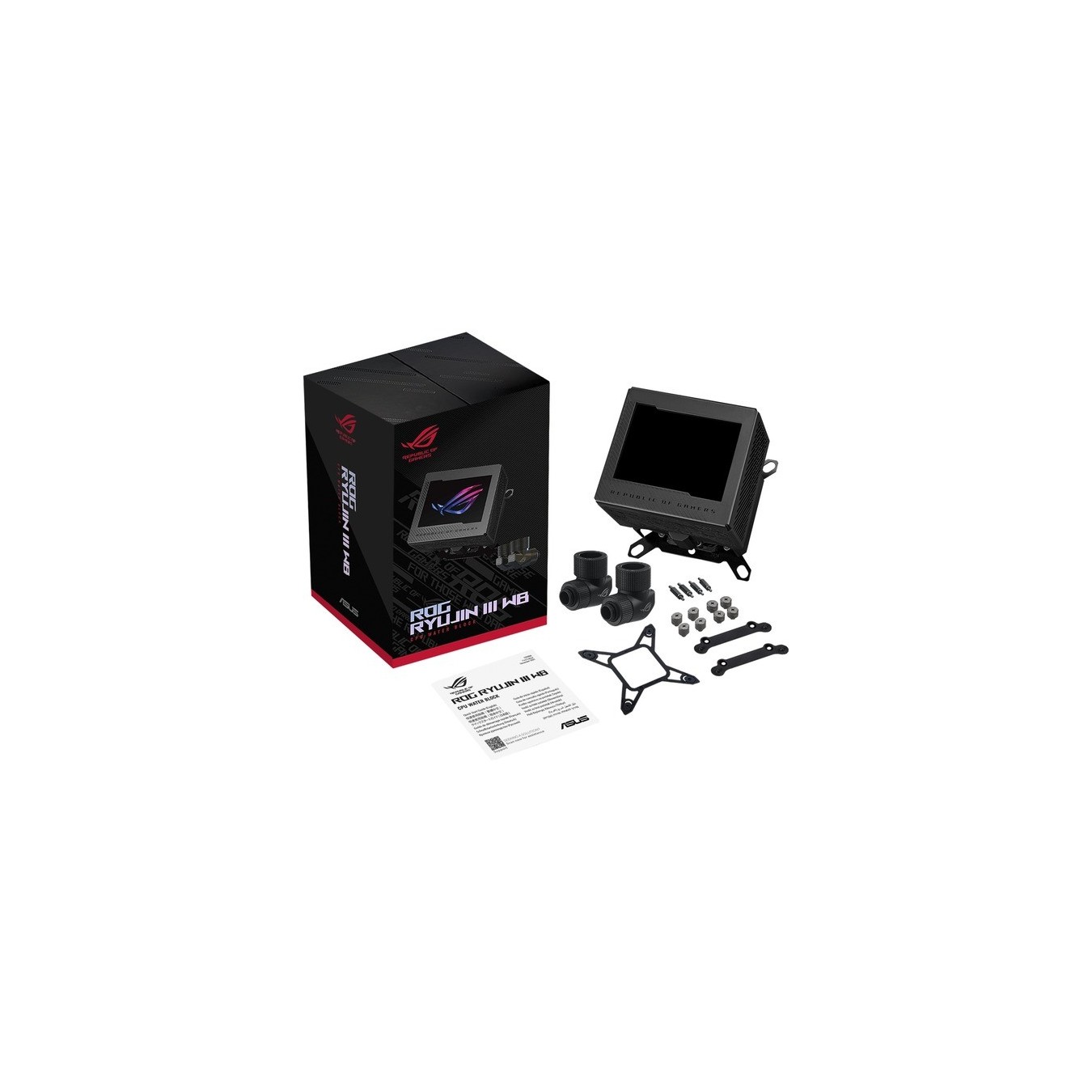 ASUS ROG Ryujin III WB - CPU Water Block - 3.5-inch LCD | Armenius Store