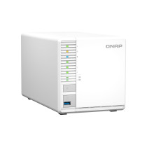QNAP TS-364 - 8GB DDR4 - 3-Bay NAS, Intel Celeron N5095 2.0/2.9GHz, 2x M.2, 2.5GbE, White — Buy in Cyprus with Fast Delivery