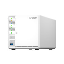 QNAP TS-364 - 8GB DDR4 - 3-Bay NAS, Intel Celeron N5095 2.0/2.9GHz, 2x M.2, 2.5GbE, White — Buy in Cyprus with Fast Delivery