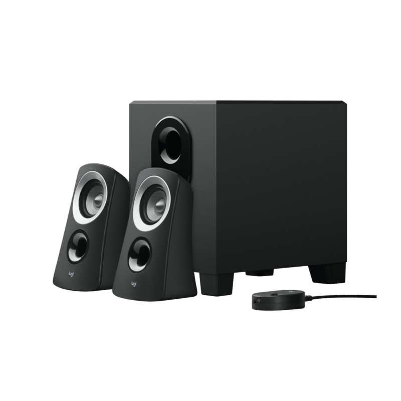 Buy Logitech Z313 2.1 Speaker System - 980-000413 - Black, 25W RMS, Wired Contro... in Cyprus, Nicosia, Limassol, Larnaka, Pafos