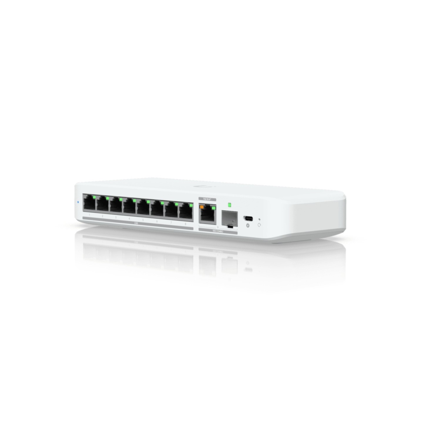 Ubiquiti UniFi Switch - USW-FLEX-2.5G-8 - 8-Port Managed Multi-Gig 2.5G Switch (White) — Buy in Cyprus with Fast Delivery