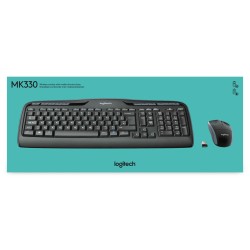 Logitech MK330 Wireless Keyboard & Mouse Combo 920-003989 Black US-Intl (Boxed) — Buy in Cyprus with Fast Delivery