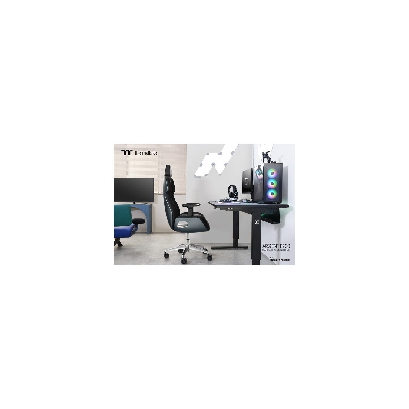 ARGENT Gaming chair - E700 - Glacier White — Buy in Cyprus with Fast Delivery