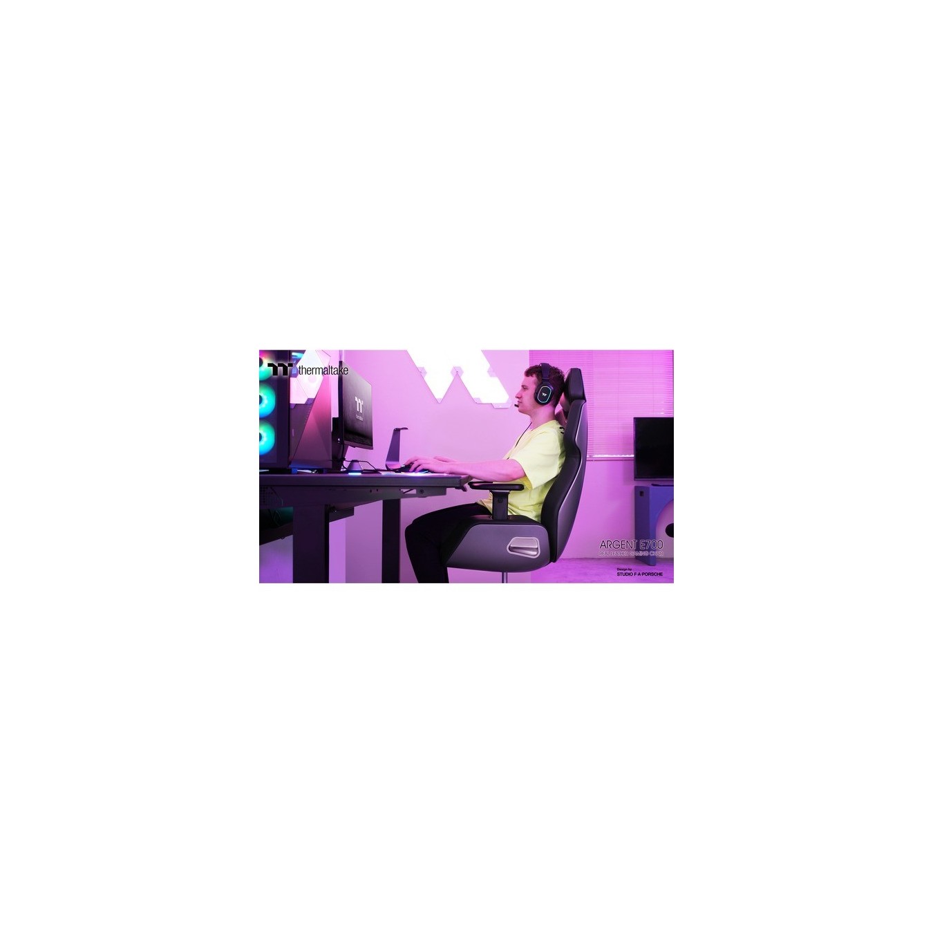 ARGENT Gaming chair - E700 - Glacier White — Buy in Cyprus with Fast Delivery