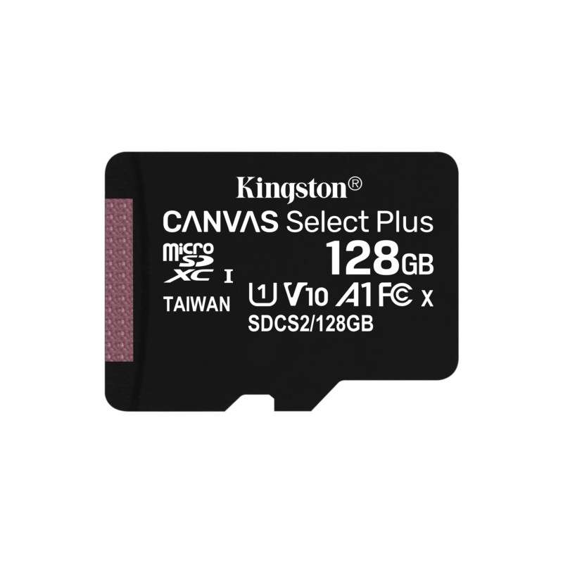 Buy Kingston Canvas Select Plus MicroSDXC SDCS2 - 128GB, UHS-I U1 (V10), 100MB/s... in Cyprus, Nicosia, Limassol, Larnaka, Pafos
