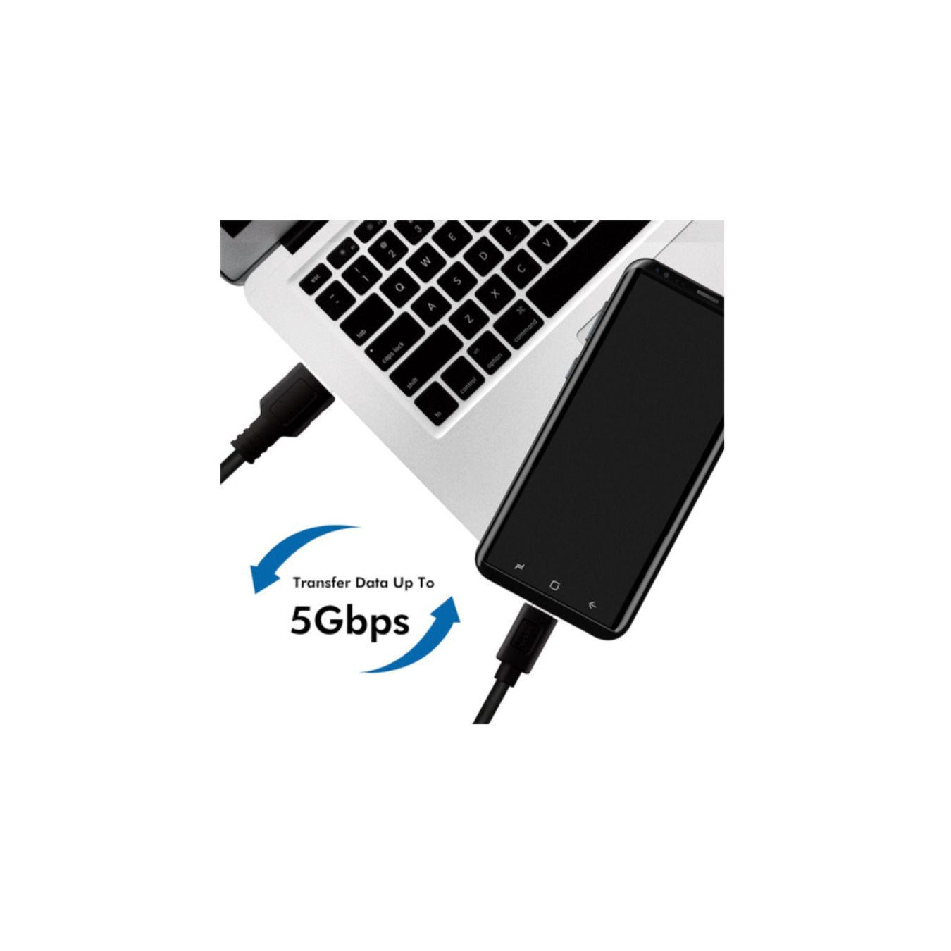 LogiLink USB 3.2 Gen1 USB-A to USB-C Cable - 0.5 m - Black — Buy in Cyprus with Fast Delivery