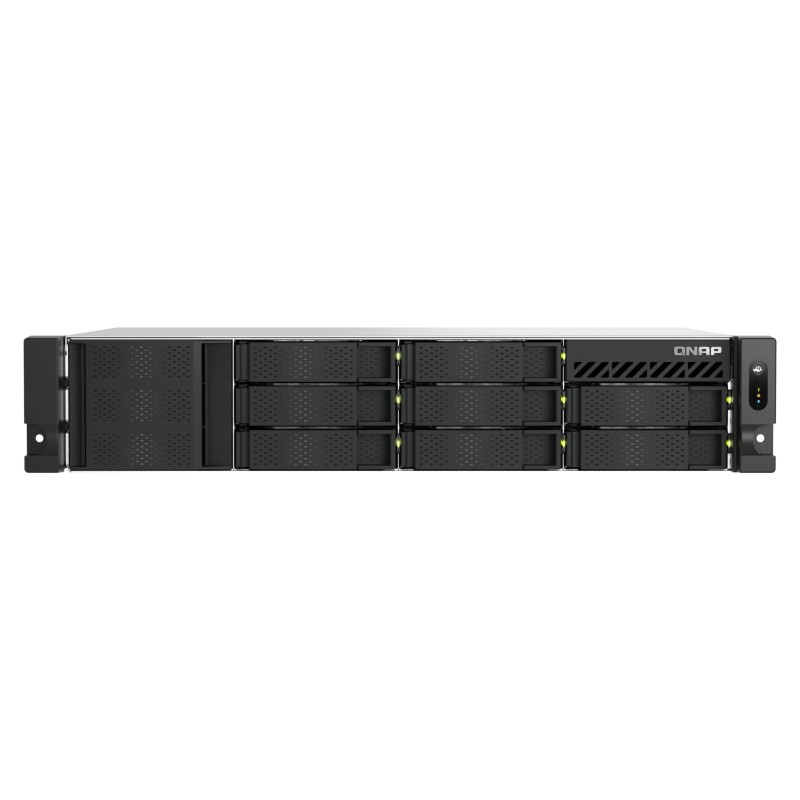 Buy QNAP TS-855EU-RP NAS Server - 8-bay Rack 2U, Intel Atom C5125 2.8GHz, 8GB DD... in Cyprus, Nicosia, Limassol, Larnaka, Pafos