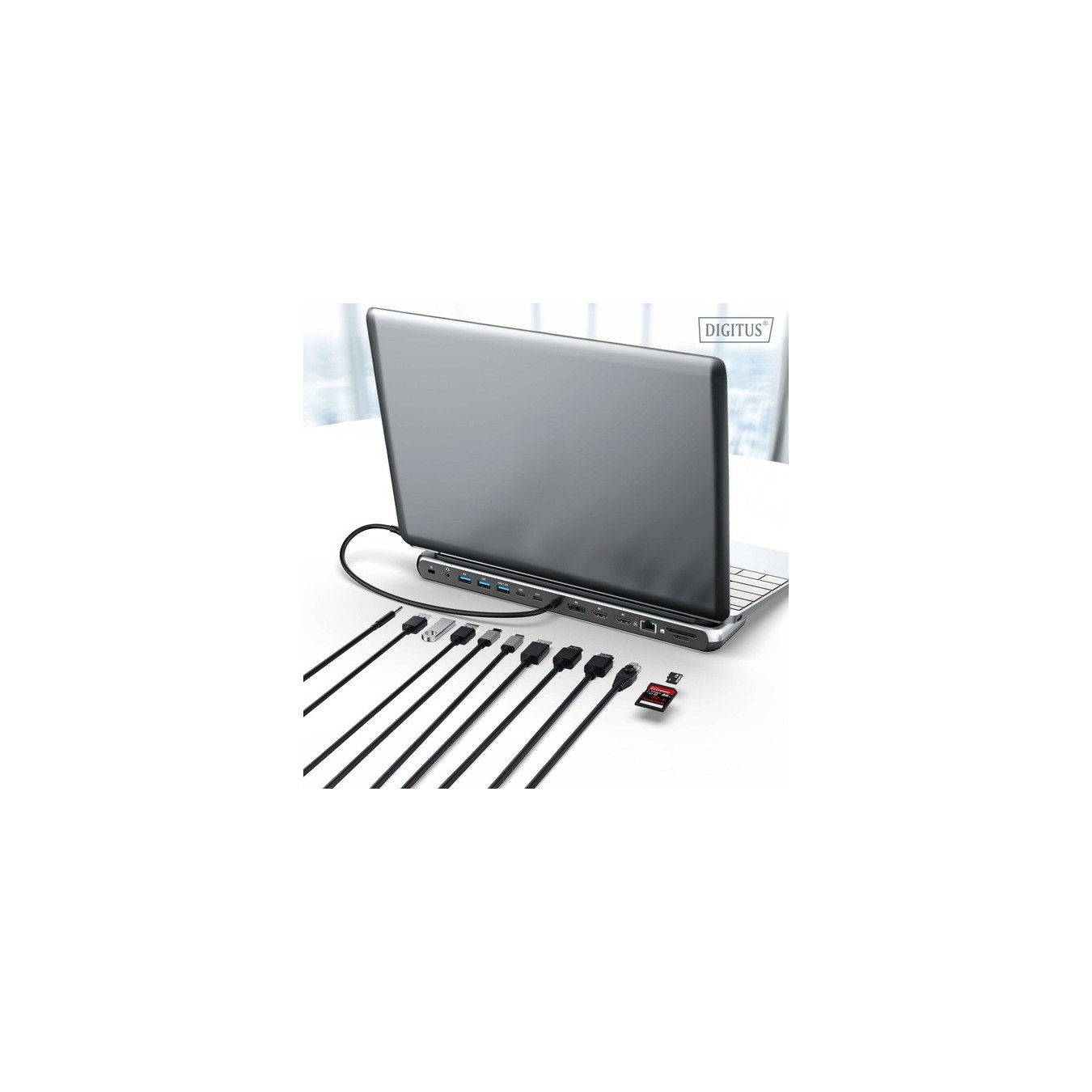 12-Port USB-C Docking Station - 8K — Buy in Cyprus with Fast Delivery