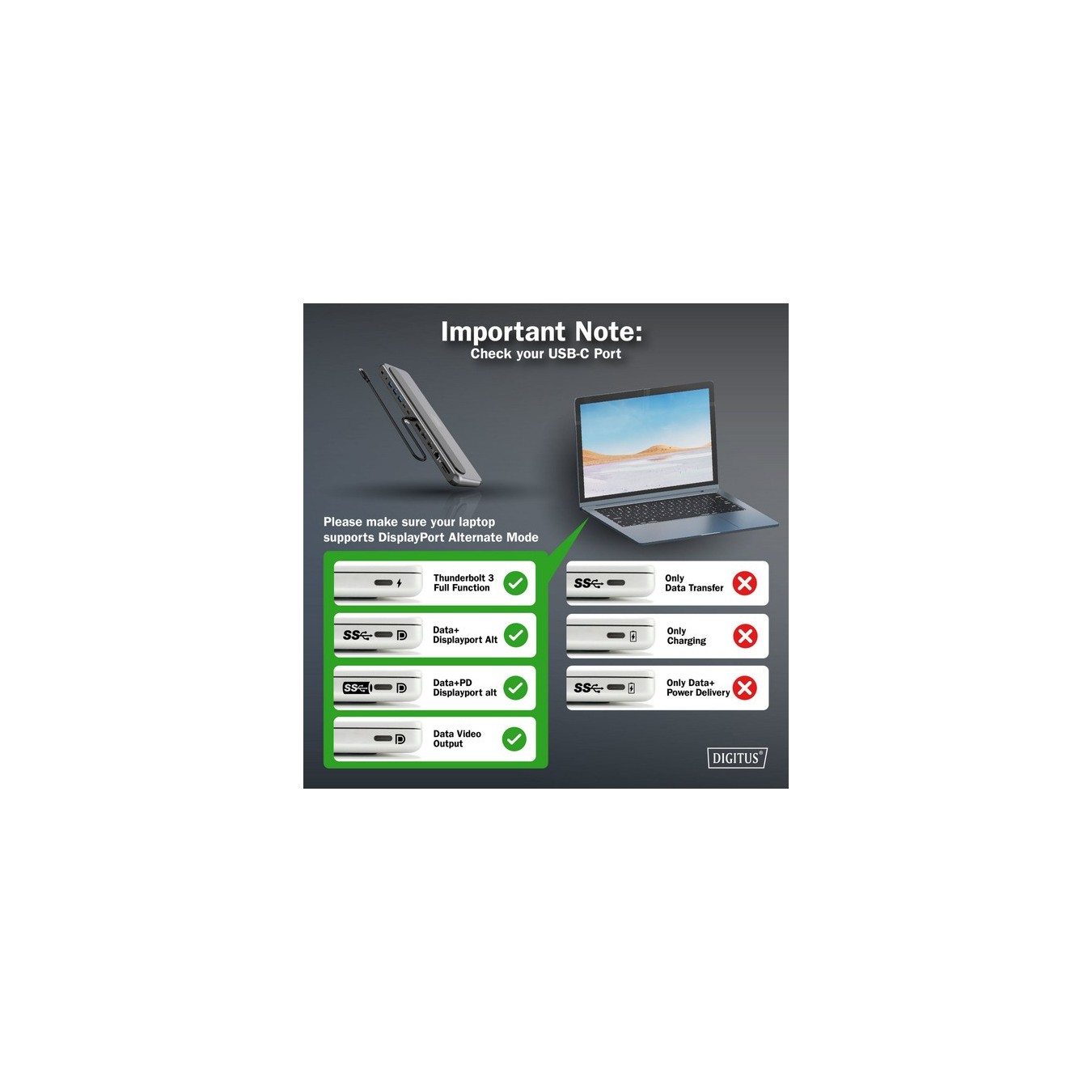 12-Port USB-C Docking Station - 8K — Buy in Cyprus with Fast Delivery