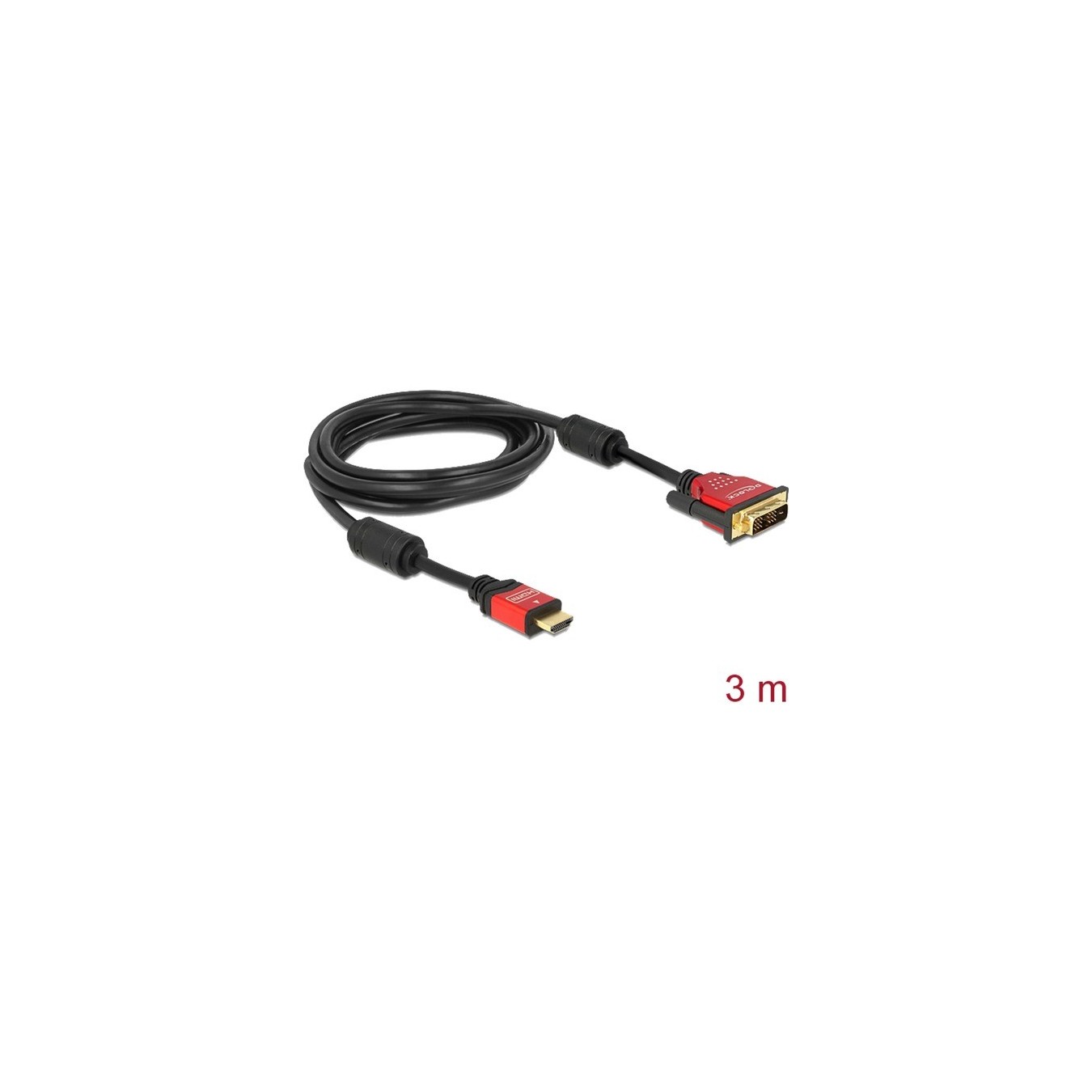 Adapter Cable - High Speed HDMI A (male) to DVI (male) — Buy in Cyprus with Fast Delivery