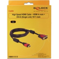 Adapter Cable - High Speed HDMI A (male) to DVI (male) — Buy in Cyprus with Fast Delivery