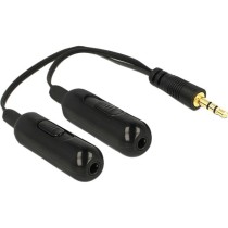 Audio cable 3.5mm (plug) to 2x 3.5mm (socket) — Buy in Cyprus with Fast Delivery