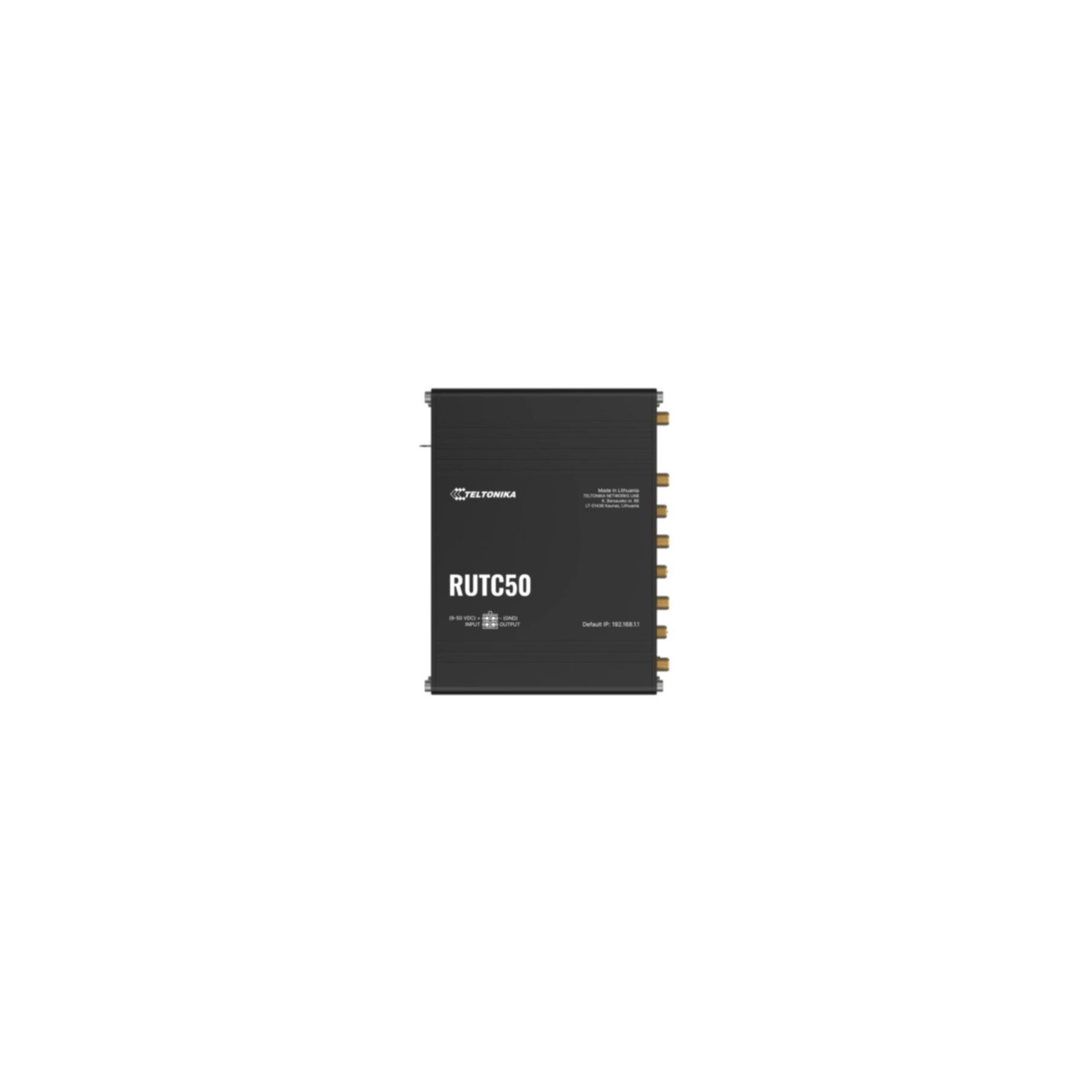 Teltonika RUTC50 - 5G Industrial Router - Dual-band Wi-Fi 6, Dual SIM, 5x Gigabit LAN, GNSS — Buy in Cyprus with Fast Delivery