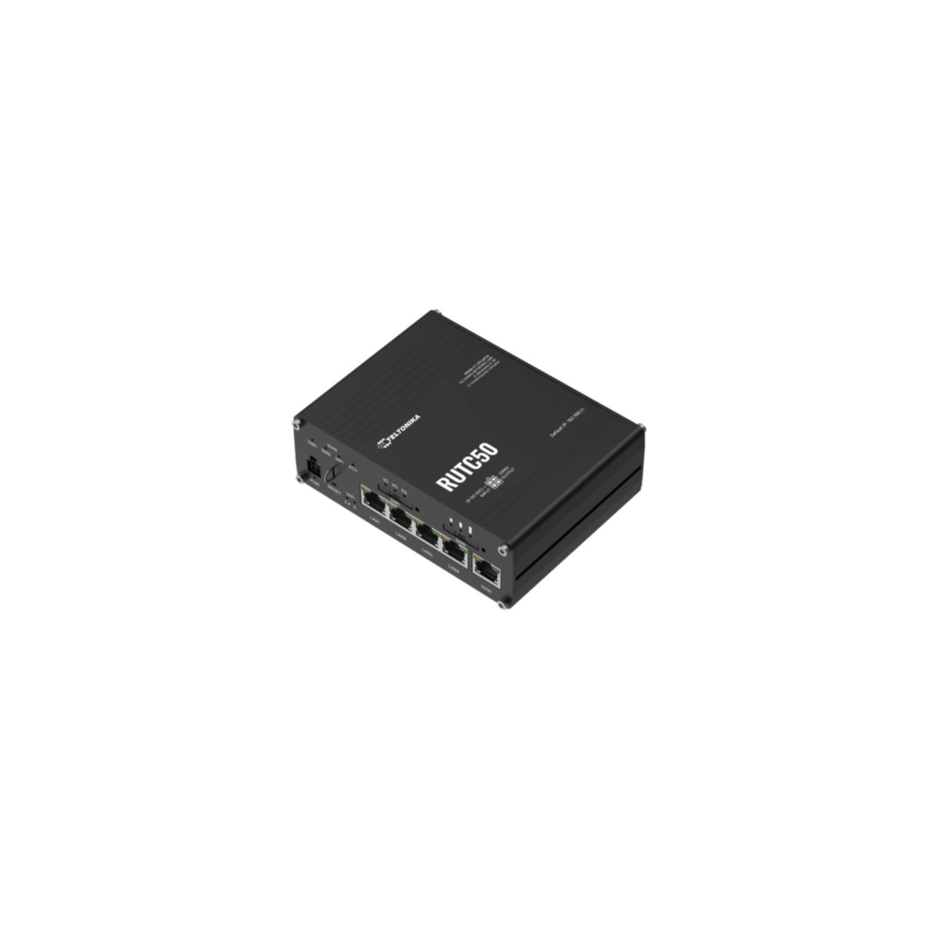 Teltonika RUTC50 - 5G Industrial Router - Dual-band Wi-Fi 6, Dual SIM, 5x Gigabit LAN, GNSS — Buy in Cyprus with Fast Delivery