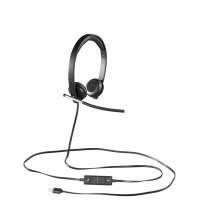 Logitech H650e Stereo Headset – USB-A Wired Noise-Canceling Mic | Armenius Store