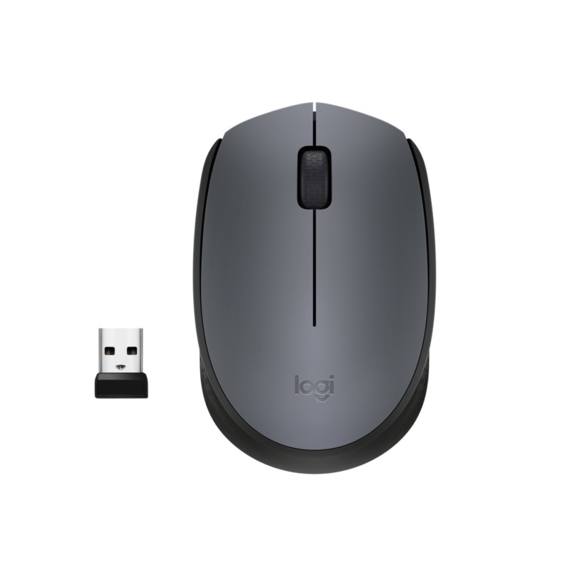 Buy Logitech M170 Wireless Mouse - 910-004642 - Grey, 2.4 GHz Nano Receiver, 100... in Cyprus, Nicosia, Limassol, Larnaka, Pafos