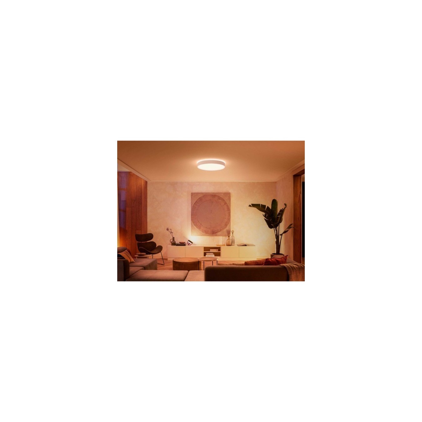White Ambiance Enrave extra large ceiling light - LED light — Buy in Cyprus with Fast Delivery