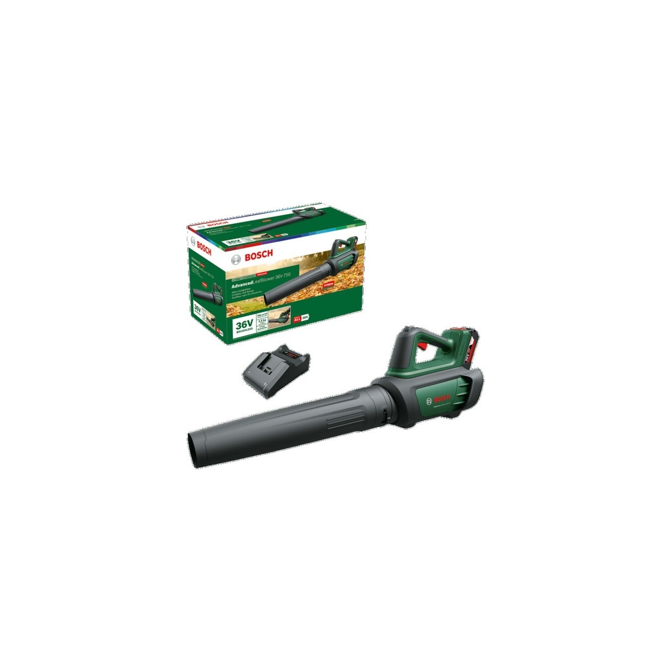 Cordless Leaf Blower Advanced LeafBlower - 36V-750 - Solo, 36Volt — Buy in Cyprus with Fast Delivery