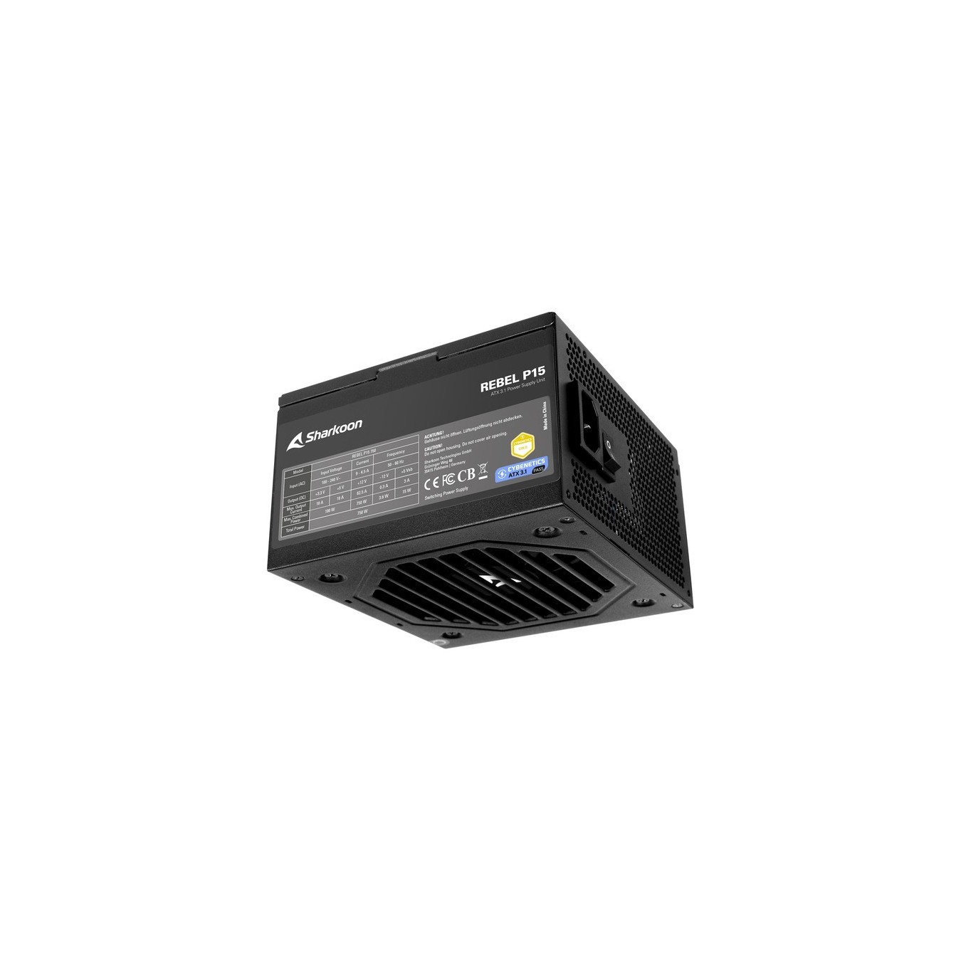 Rebel P15 750, PC power supply — Buy in Cyprus with Fast Delivery