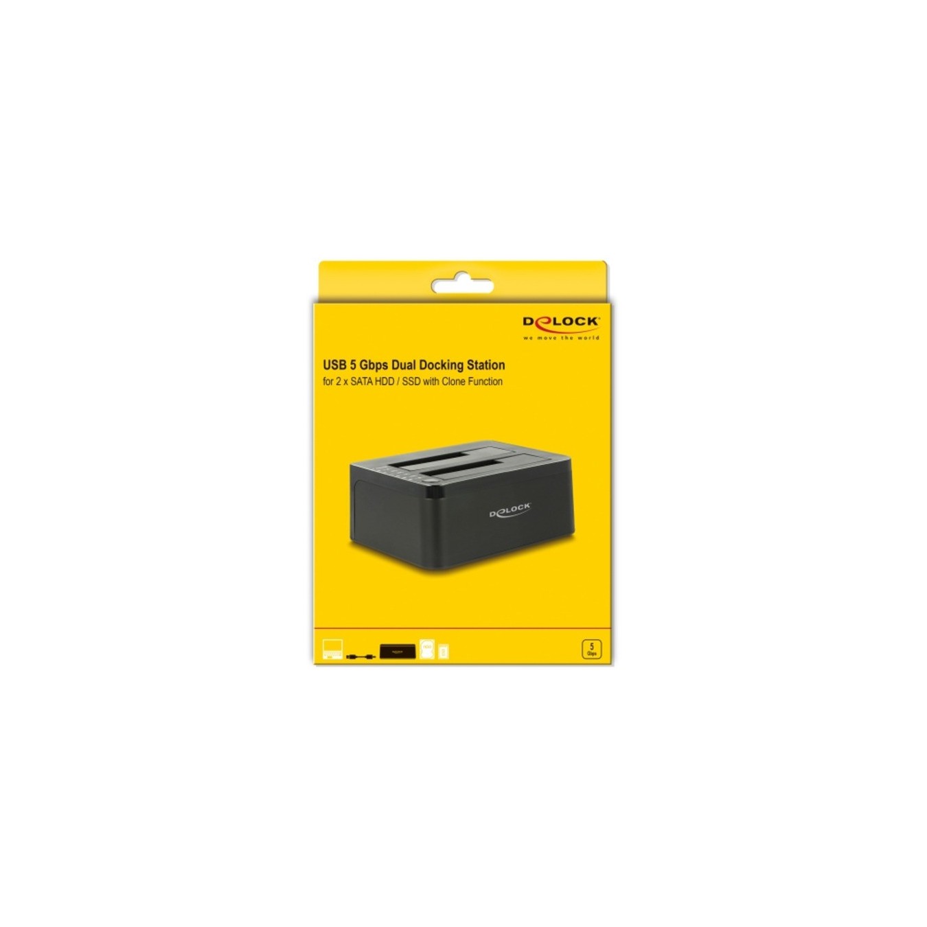 Dual Docking Station - 2 x SATA HDD SSD — Buy in Cyprus with Fast Delivery