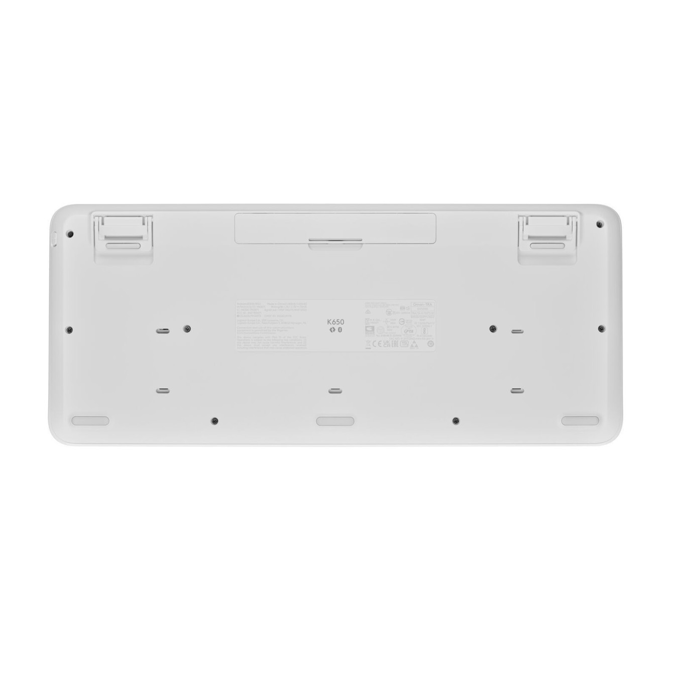 Logitech MK650 Wireless Keyboard & Mouse Combo - 920-011022 - White, German QWERTZ, Bluetooth 5.1, Full-size